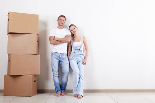 Man with a van service in Southfields helping with a local move