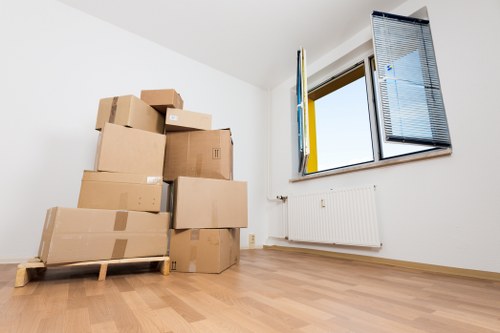 Organised office relocation with furniture placement at the new premises