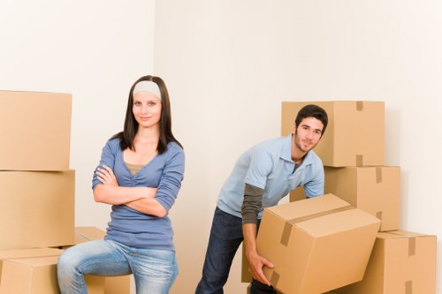Commercial removals and office relocation support in Southfields