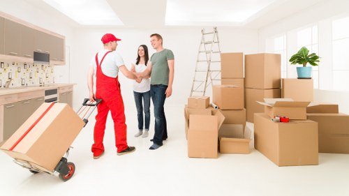 Packing and furniture handling for Southfields house removals