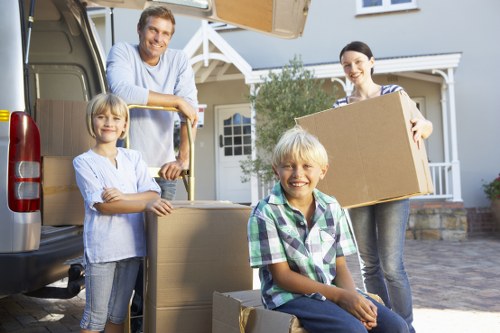 Loading furniture for a Southfields house or flat move