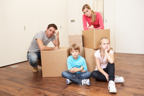 Reviewing a moving service complaint in a professional setting