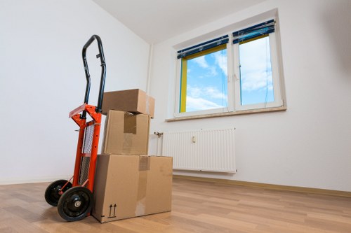 Commercial moving van service for Southfields businesses