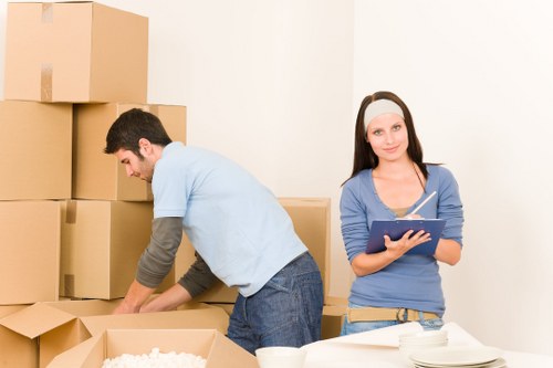 Commercial removals and office relocation support near Southfields